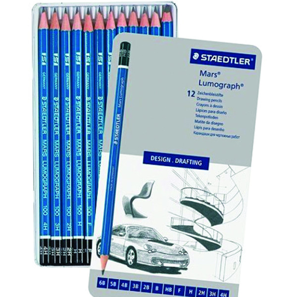 قلم Staedtler رصاص 12 قلم درجات رقم 100G12